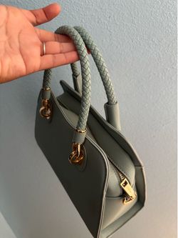$10 matte color blue purse