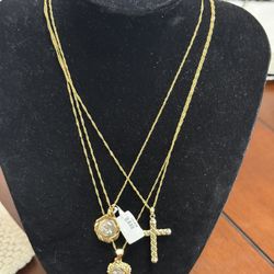 18k Necklaces & Pendents 