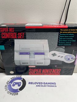 SNES Control Set - In Amazing Condition - Complete - For Sale or Trade