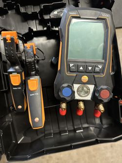 Testo 550s Manifold Gauge Set