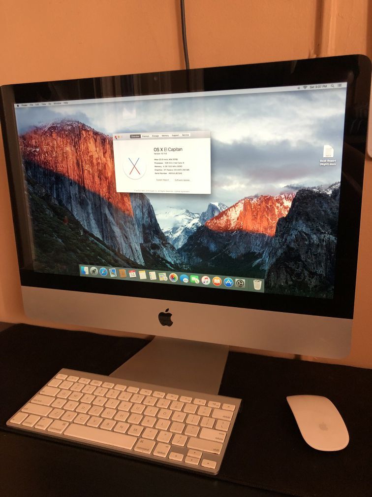 iMac i3 - 21.5 inch display - Mid-2010 model