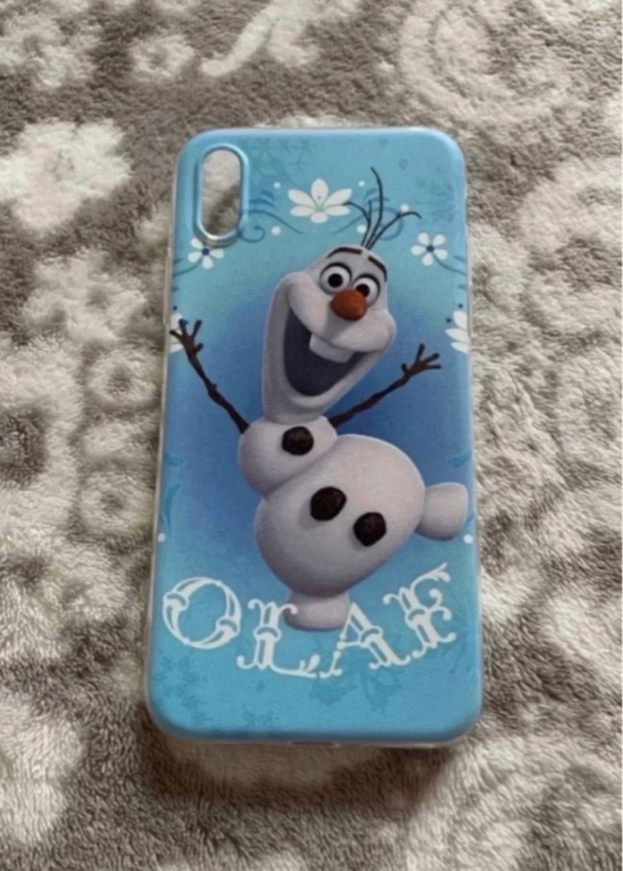 Olaf soft case for iPhone X