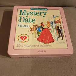 Mystery Date Nostalgia Edition Board Game Collectible Tin  Complete 2014