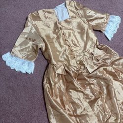 New small 4 5 kids girls Victorian princess renaissance Bridgerton dress costume