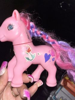 Vtg 1991 My Little Pony Sweet Talking Ponies Chatterbox Working Talks G1 Pink 5"