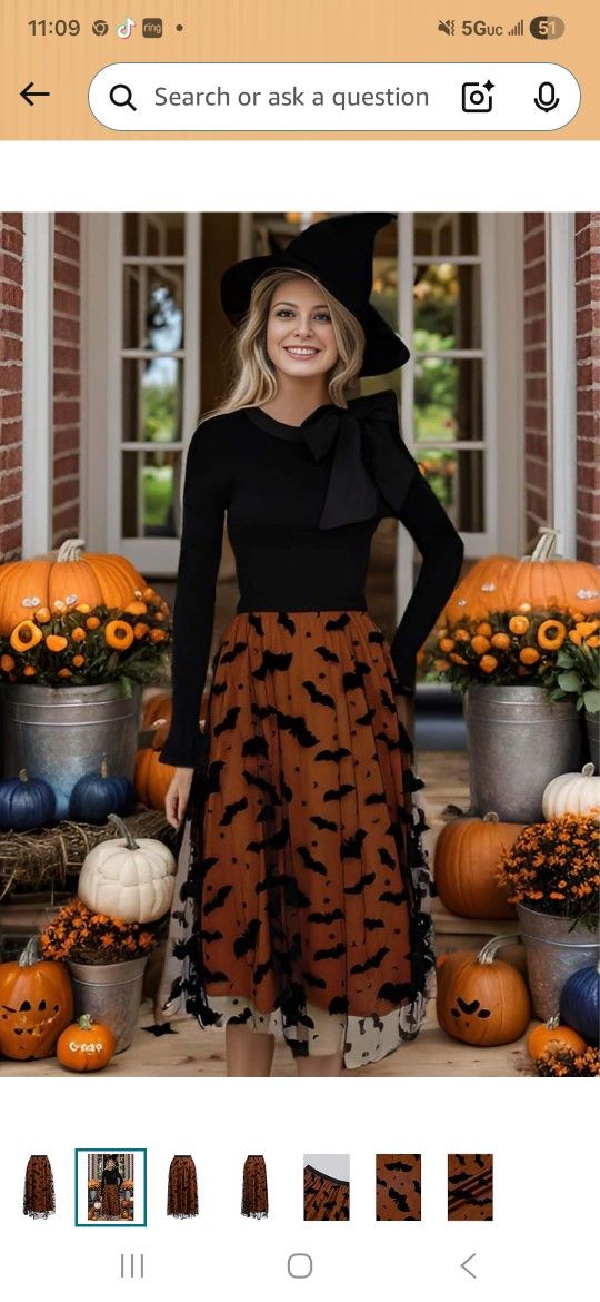 Perfect Halloween Skirt
