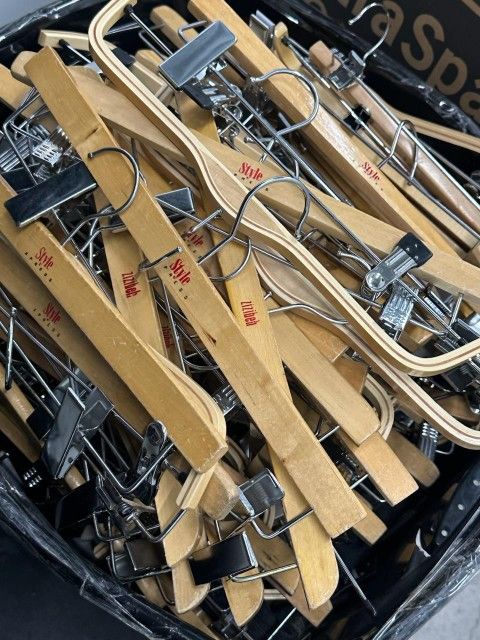 Ganchos Para Pantalones De Madera !!
