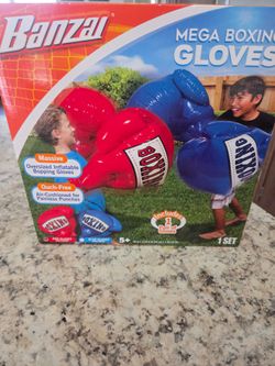 Mega size boxing gloves