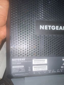 Net gear - AC1900 Wi-Fi Cable Modem Router