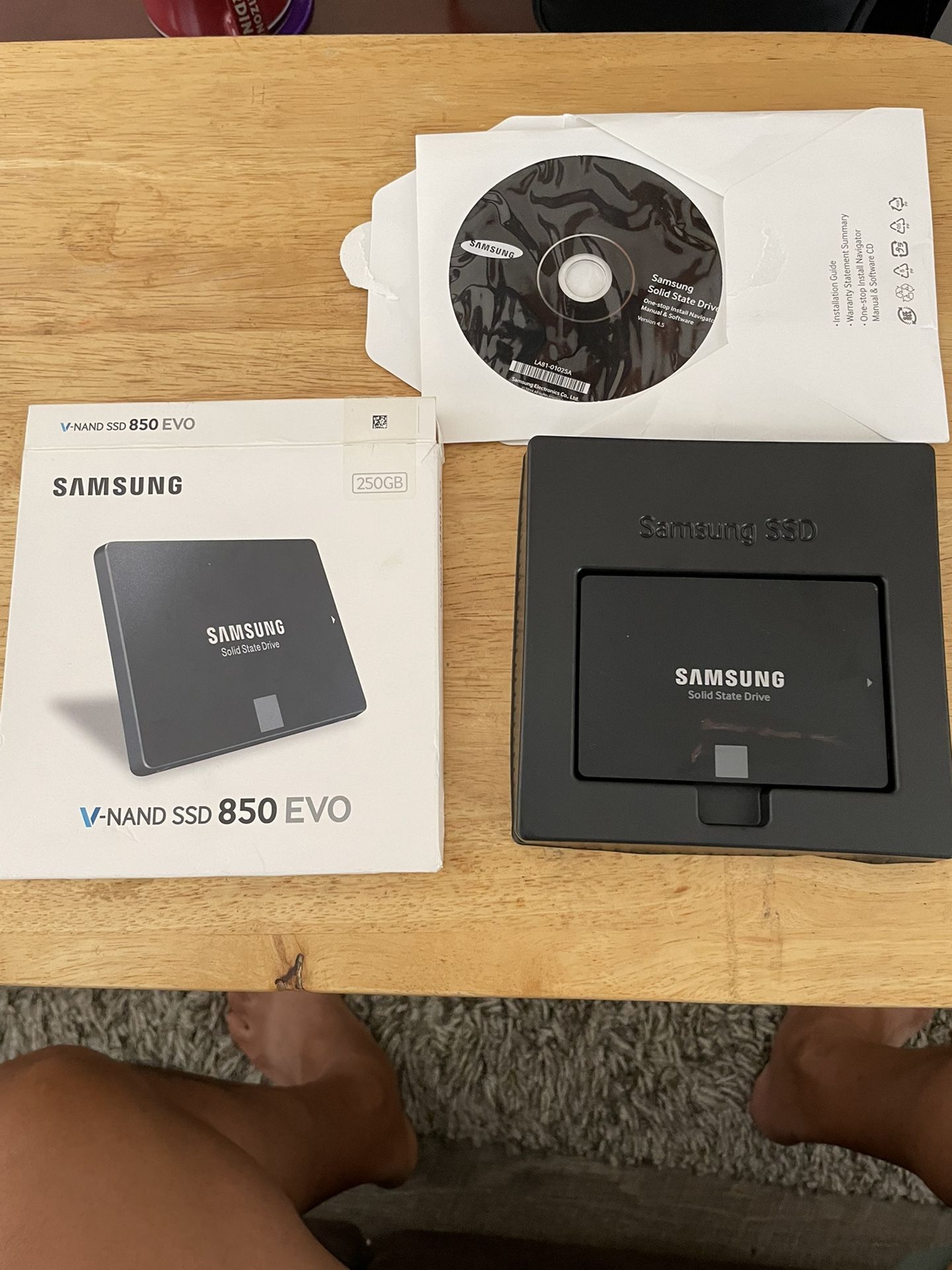 SAMSUNG 850 EVO 250GB Inch SATA III Internal SSD (MZ 75E250B