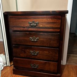 Dresser And Two Matching Side Tables