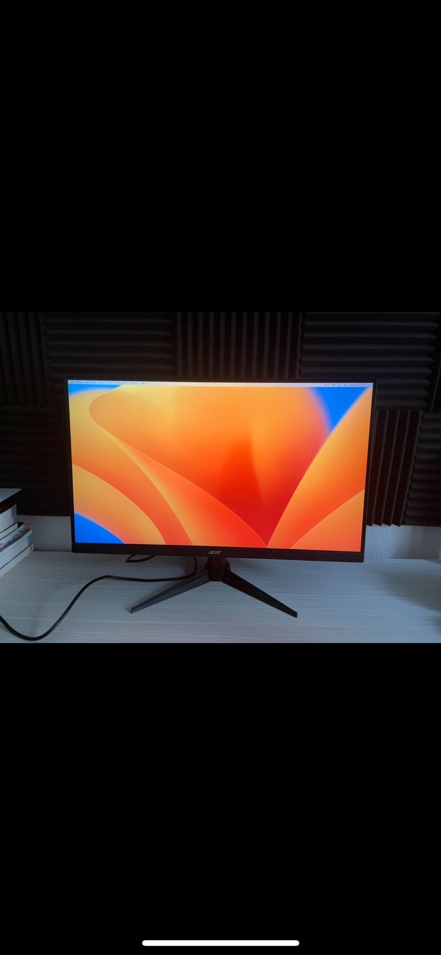 acer 27” gaming monitor 75hz