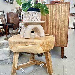 READ AD New Credenza Art Planter Plants Pot Vase Dresser Table Sofa Teak Bookcase Mirror Desk Lamp Pottery Wood Ceramics Couch Loveseat Chair