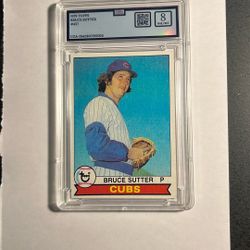 Bruce Sutter 1979 Topps Baseball Card- Graded