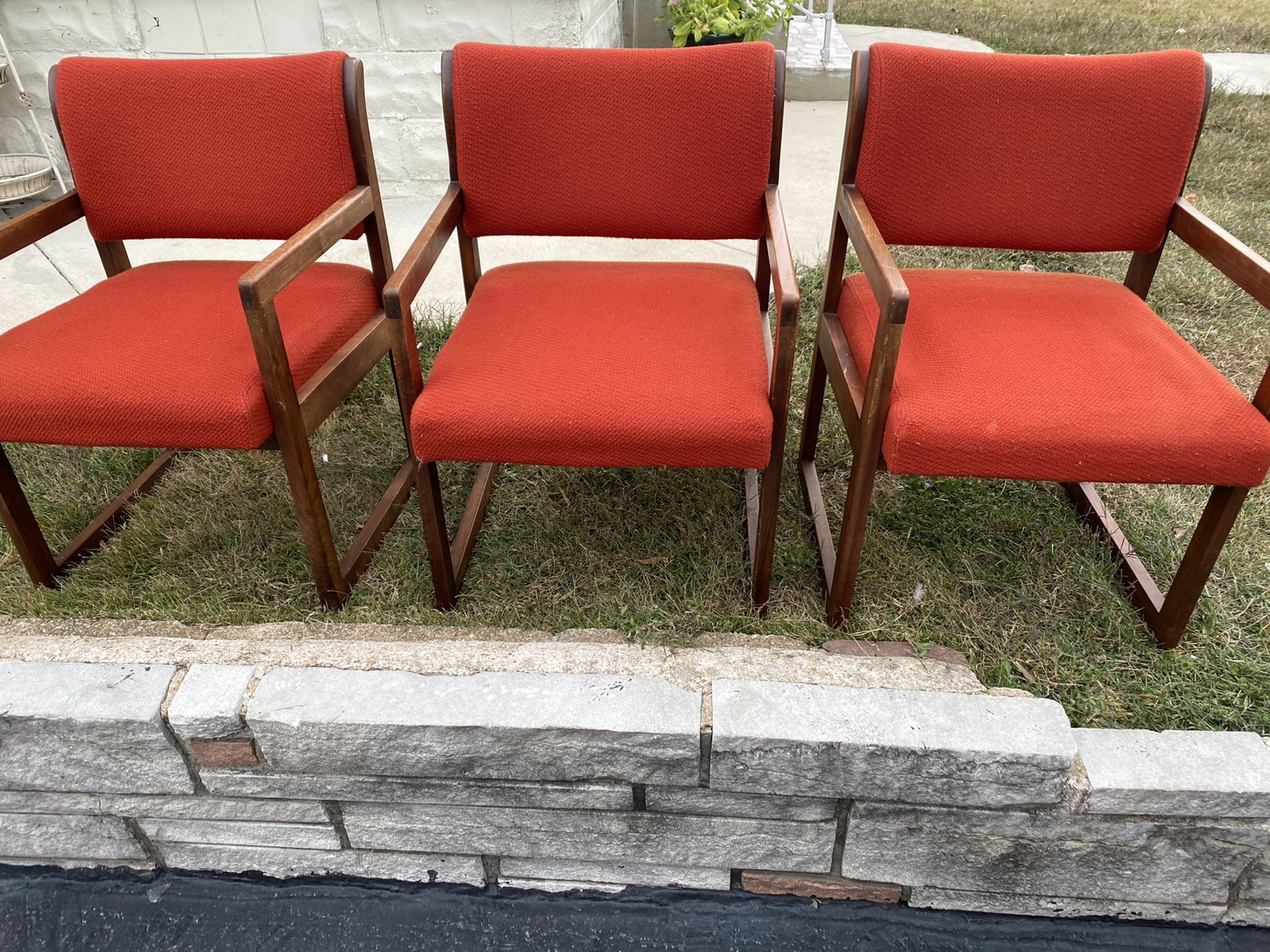 Office chairs set of 3