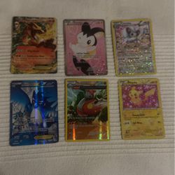 Collection of 6 Pokemon Cards - Perfect Condition