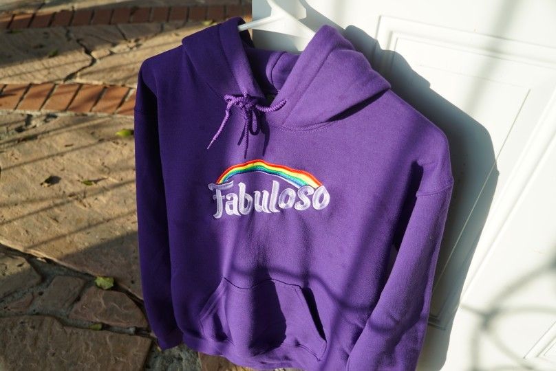 Fabuloso Cleaner Embroidered Hoodie Sweater