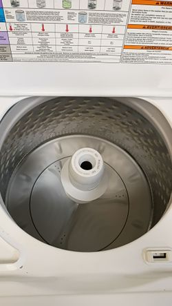 Oversized top load washing great with warranty delivery available fee depends on address
