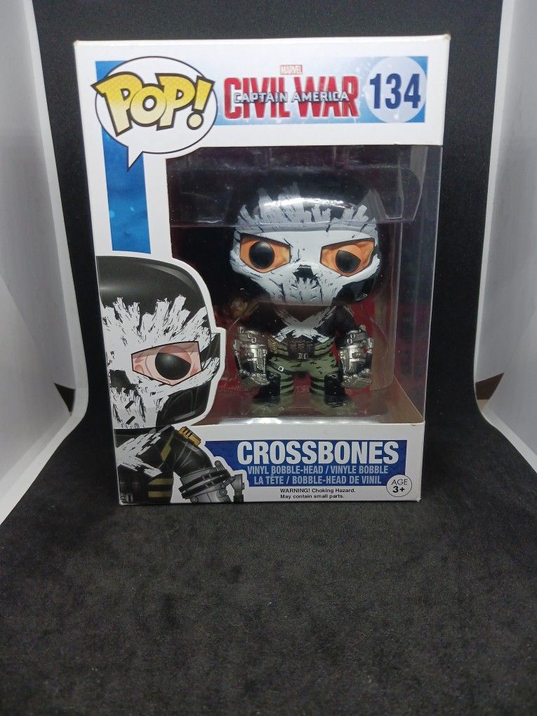 Funko POP Marvel: Captain America 3: Civil War Action Figure - Crossbones