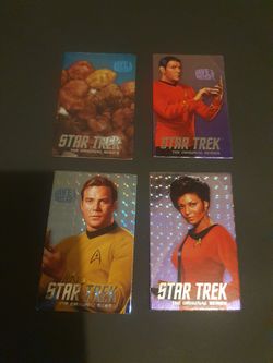 Dave And Busters Star Trek Cards