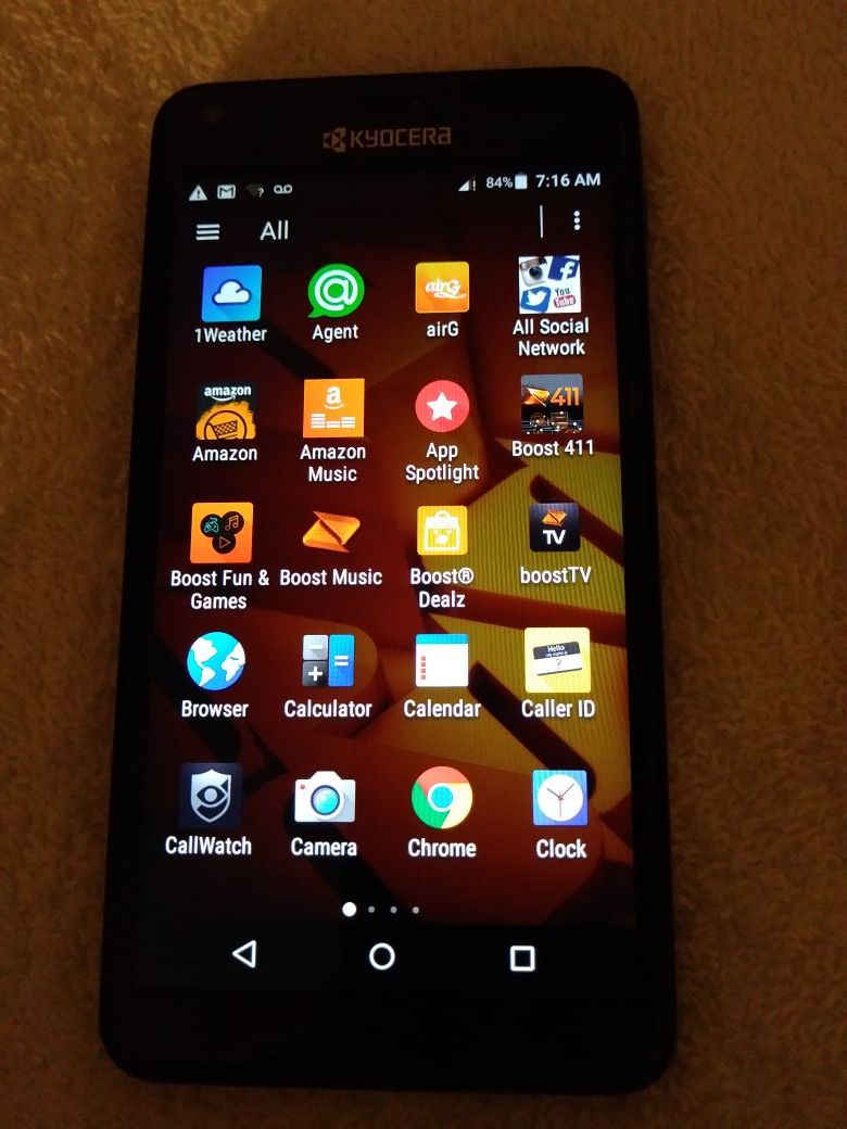 Boost Mobile Kyocera C6743 Hydro Reach 4G LTE Android Smart Phone *CLEAN ESN*