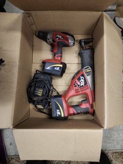 Skill Drill And Sawzall With Charger