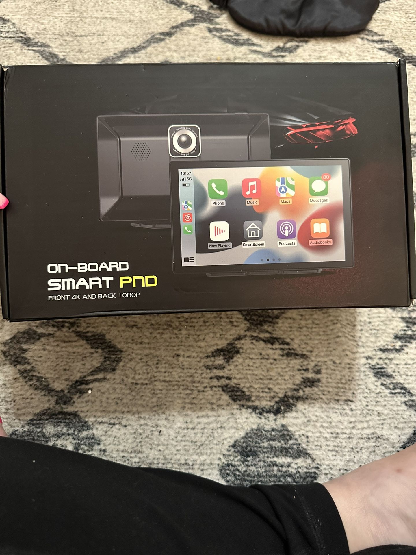 On Board Back Up Camera With Smart Play