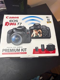 Canon Rebel T7 camera