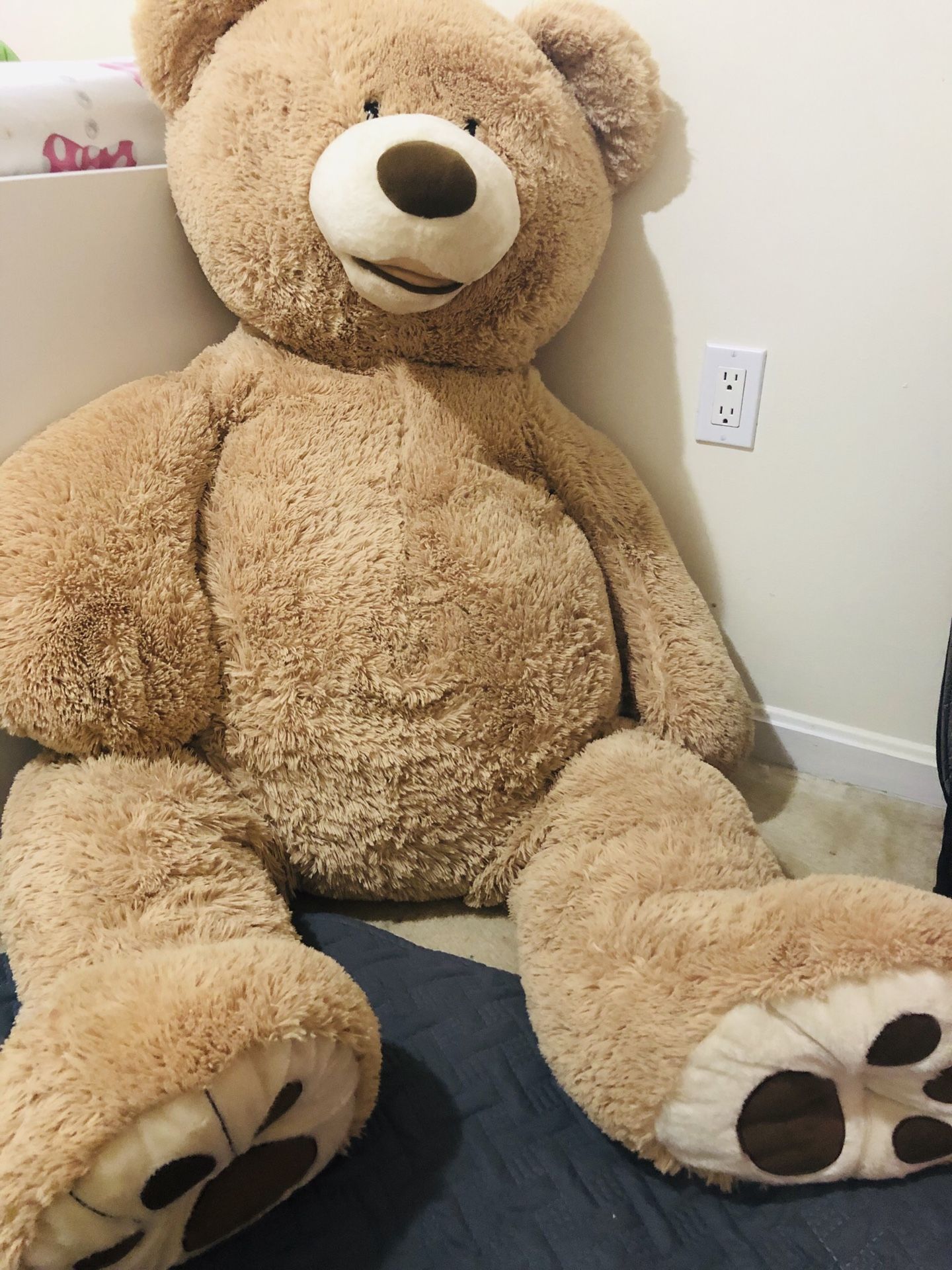 Big Giant 6'f tall Life size teddy bear barely used almost new