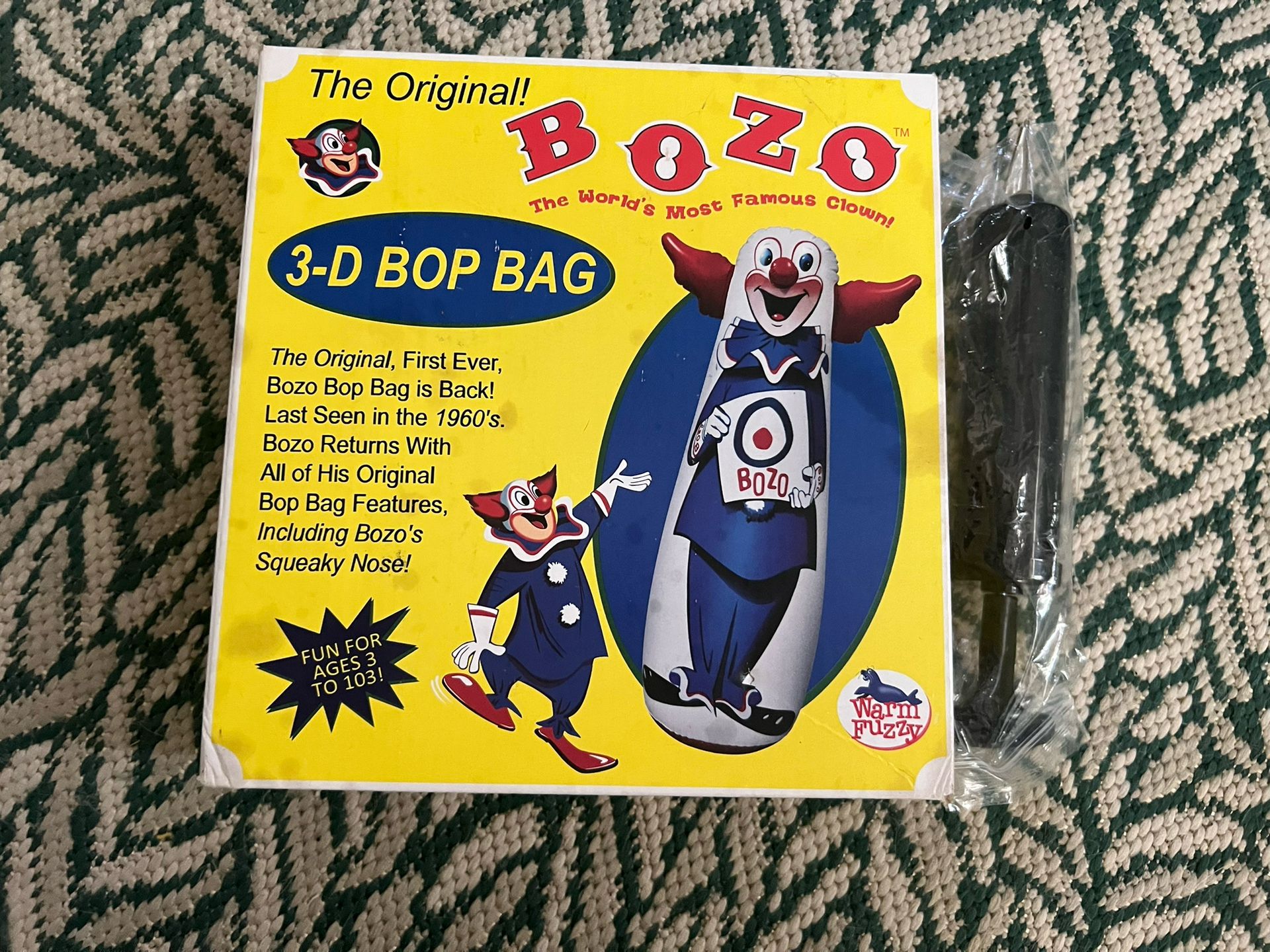 Bozo 3D Bop Bag