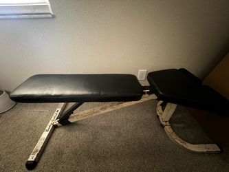Gym Bench+Weights+Bar
