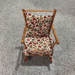 Antique Toddler Rocking Chair 