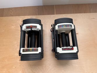 Powerblocks 50lbs (100lbs total) set.
