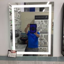 24” LED BATHROOM MIRROR available In Our Showroom Today 