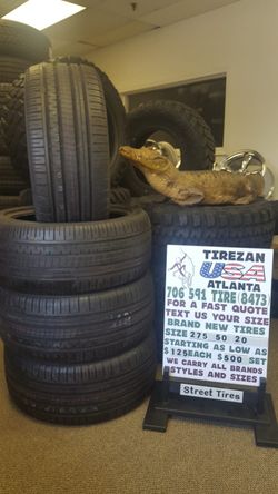 275 50 20 BRAND NEW TIRE TIRES $125 EACH $500 SET