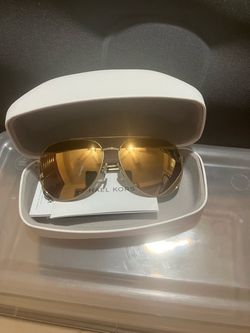 Michael Kors Aviator Sunglasses with Case
