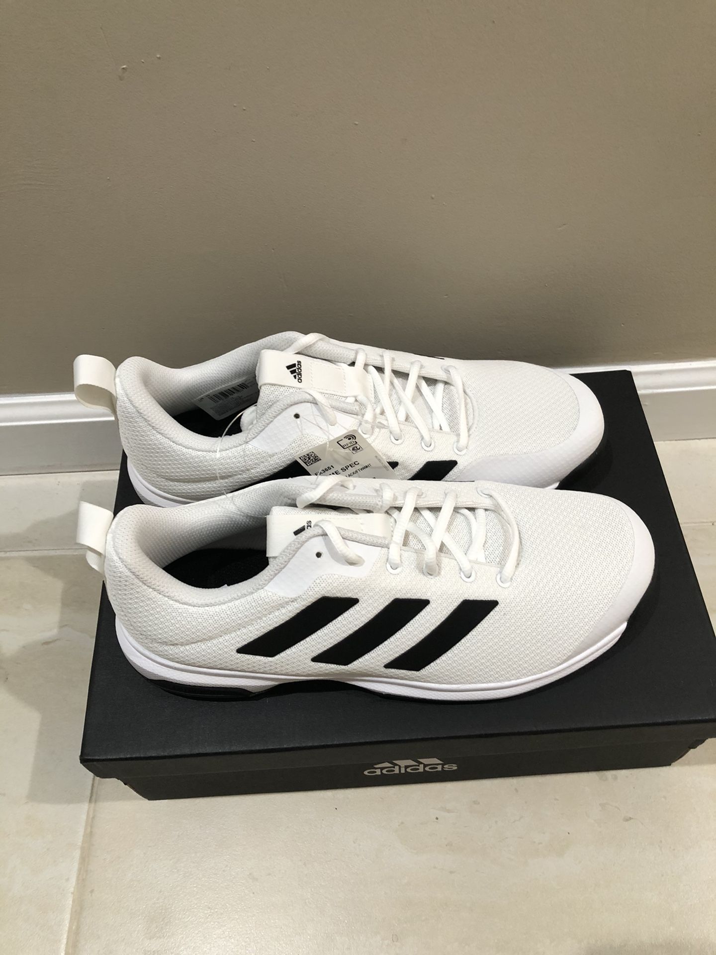 Adidas Premium Tennis Shoes, Size 10