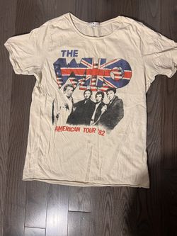 The WHO 1982 Band Tee  1982