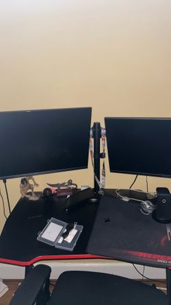Two monitors