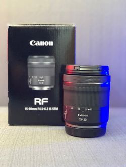 Canon RF 15-30mm f/4.5-6.3 IS STM Lens