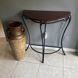 Mesa Y Jarrón