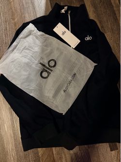 Alo Quarter zip sweat pants set