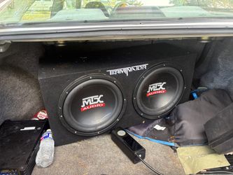 Subwoofers and amp