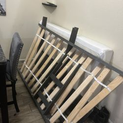 Twin size mattress And bed frame 