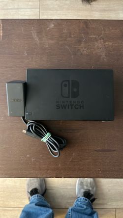Nintendo Switch Dock And Power Cord.
