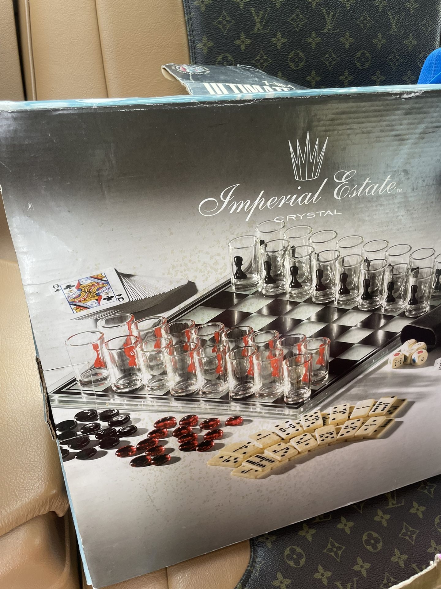 Chess /dominoes game Board Sr I