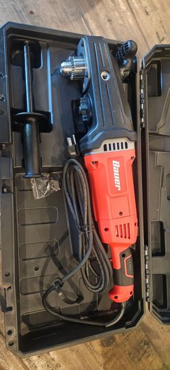 Bauer - 13 Amp 1/2 in Right Angle Drill