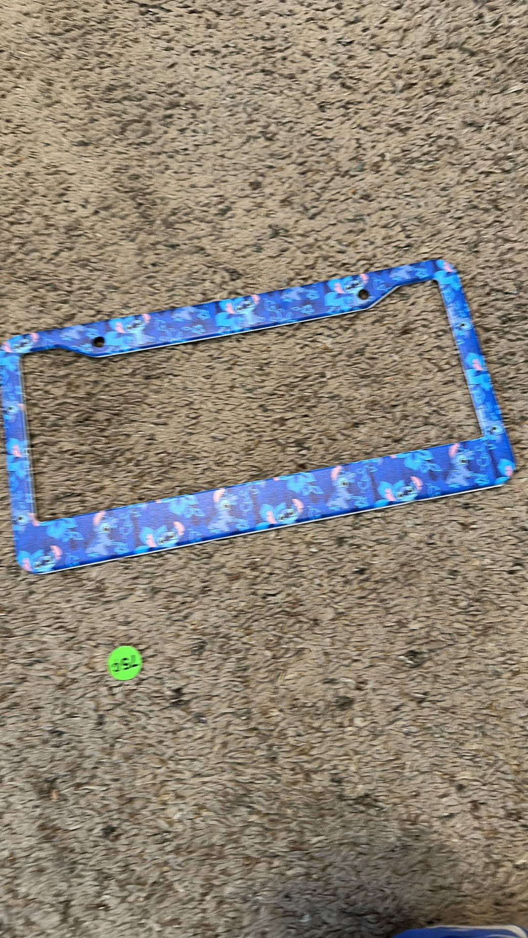 Disney Stitch License Plate Frame