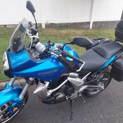 Kawasaki Versys (contact info removed) Azul 9390millas Reales 