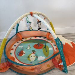 Baby gym play mat. Tummy time mat